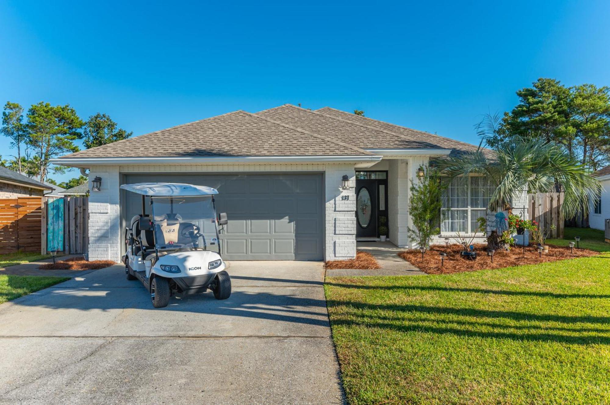 Beautiful Pet Friendly Home! New Tropical Pool, Opt Golf Cart And Pool Heat, Minutes To Beach Destin Exterior photo